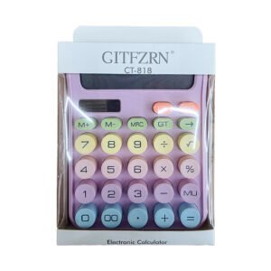 Calculadora Electrónica GITFZRN CT-818 R-1029