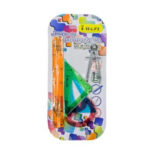 Juego de Geometría Flexible 6 Piezas RMAZH MOD. 1811
