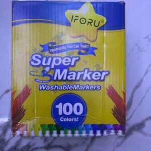 Marcadores Lavables Super Markers C/100