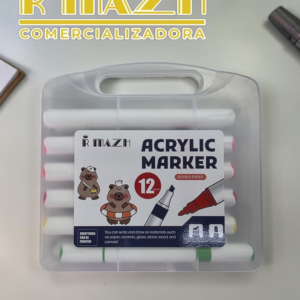 Plumon Acrilico Doble Punta R-1047