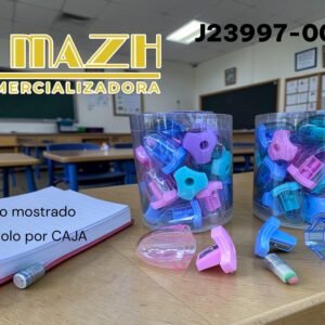 Sacapuntas escolar De Bote Pastel J23997-009