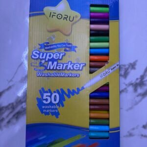 Marcador Lavable Super Markers C/50 Nefy23804